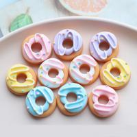 Mobile Phone DIY Decoration, Resin, food shape, handmade, more colors for choice, 23x23mm, 100PCs/Lot, Sold By Lot
