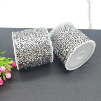 Stainless Steel Figaro Chain, 304 Stainless Steel, DIY & different size for choice, original color, 5m/Lot, Sold By Lot