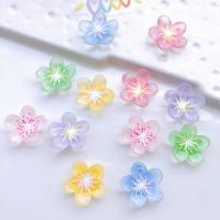 Mobile Phone DIY Decoration, Resin, Flower, more colors for choice, 24x25mm, 20PCs/Lot, Sold By Lot