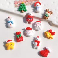 Mobile Phone DIY Decoration Resin Christmas Design Sold By Lot