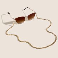 Iron Glasses Chain, anti-skidding & multifunctional & Unisex, more colors for choice, nickel, lead & cadmium free, 5mm, Length:Approx 67 cm, Sold By PC