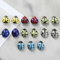 Printing Porcelain Beads, handmade, DIY, more colors for choice, 18x14.40mm, 100PCs/Bag, Sold By Bag