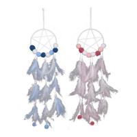 Fashion Dream Catcher, Feather, hanging, more colors for choice, 550mm, Sold By PC