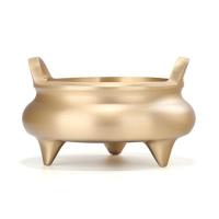 Brass Incense Burner, for home and office & durable, nickel, lead & cadmium free, 118x72mm, Sold By PC