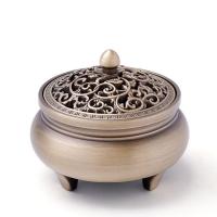 Brass Incense Burner, for home and office & durable, nickel, lead & cadmium free, 90x77mm, Sold By PC