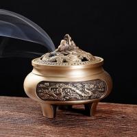 Brass Incense Burner, for home and office & durable, nickel, lead & cadmium free, 110x95mm, Sold By PC