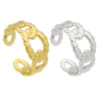 304 Stainless Steel Otevřít prst prsten, lesklý, módní šperky & unisex, více barev na výběr, 10mm, Velikost:8, Prodáno By PC