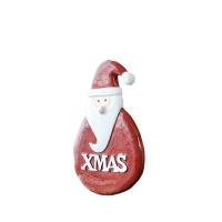 resina Decoración del árbol de Navidad, manejo del pincel, Diferente forma para la elección & Joyas de Navidad, más colores para la opción, 55x85mm, Vendido por UD