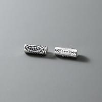 925 Sterling Silver Spacer Bead, plated, more colors for choice, 11x4.50mm, Sold By PC