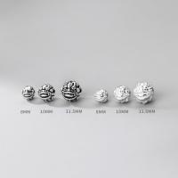 925 Sterling Silver Spacer Bead plated Sold By PC