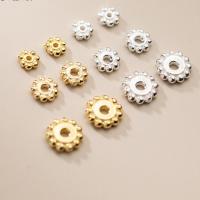 925 Sterling Silver Spacer Bead plated Sold By PC