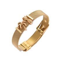 Stainless Steel Jewelry Bracelet 304 Stainless Steel with Zinc Alloy Pineapple Vacuum Ion Plating fashion jewelry & Unisex 10mm Length Approx 8.2 Inch Sold By PC