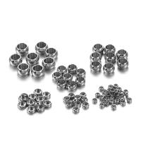 Stainless Steel Spacer Beads, 304 Stainless Steel, Rondelle, polished, DIY & different size for choice, original color, 1000PCs/Lot, Sold By Lot
