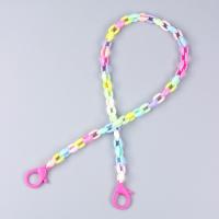 Acrylic Bag Straps, for woman, multi-colored, 10mm, Length:Approx 61 cm, Sold By PC