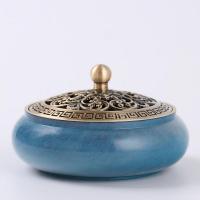 Brass Incense Burner, for home and office & durable & different styles for choice, nickel, lead & cadmium free, 93x56mm, Sold By PC
