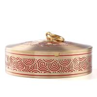 Brass Ashtray, for home and office & durable, more colors for choice, nickel, lead & cadmium free, 120x56mm, Sold By PC