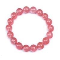 Cherry Quartz Bracelet, handmade, fashion jewelry & Unisex & different size for choice, Length:Approx 7.48 Inch, Sold By PC