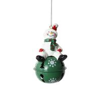 Iron Christmas Tree Decoration with Resin brushwork & Christmas jewelry nickel lead & cadmium free Sold By PC