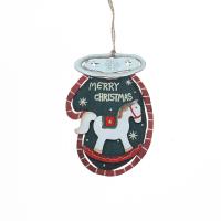 خشب عيد الميلاد شجرة الديكور, ضربات فرشاة, شكل مختلف للاختيار & مجوهرات عيد الميلاد, المزيد من الألوان للاختيار, 85x125mm, تباع بواسطة PC