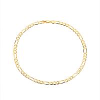 Süßwasserperlen Messing Halskette, 18K vergoldet, für Frau, Länge:ca. 13.77 ZollInch, verkauft von PC
