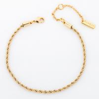 Bracelet en alliage de zinc, avec 1.96 inch chaînes de rallonge, Placage, pour femme, plus de couleurs à choisir, Longueur:Environ 7.08 pouce, Vendu par PC
