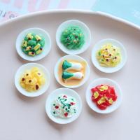 Mobile Phone DIY Decoration, Resin, food shape, handmade, different styles for choice, multi-colored, 26x10mm, 100PCs/Lot, Sold By Lot