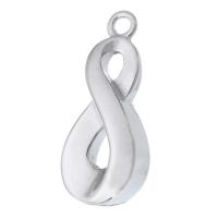 Stainless Steel Pendants, 316 Stainless Steel, DIY, original color, 12x27x7mm, Hole:Approx 2mm, Sold By PC