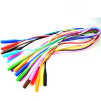 Silicone Briller Anti-udskridning Rope, elastisk, flere farver til valg, 4mm,8mm, Længde Ca. 55 cm, Solgt af PC