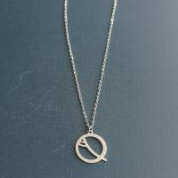 Titanium Steel Necklace Vacuum Ion Plating Unisex & hollow Length Approx 50 cm Sold By PC