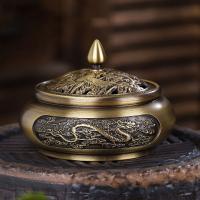 Traditional Ceramic Inserted Burner Incense Seat Brass for home and office & durable nickel lead & cadmium free Sold By PC