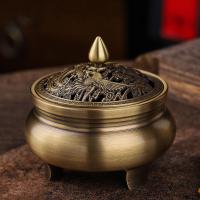 Brass Incense Burner, for home and office & durable & different styles for choice, more colors for choice, nickel, lead & cadmium free, Sold By PC