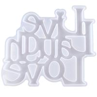 DIY مجموعة قوالب الايبوكسي, سيليكون, ديي, أبيض, 200x235x13mm, تباع بواسطة PC