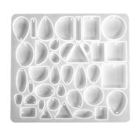 Juego de moldes de epoxi DIY, silicona, Bricolaje, Blanco, 215x235mm, Vendido por UD