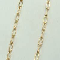 Brass Chain, 14K gold plated, DIY & different size for choice, 10m/Lot, Sold By Lot