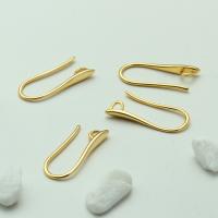 Brass Hook Earwire, plated, DIY, more colors for choice, 20mm, 5Pairs/Lot, Sold By Lot