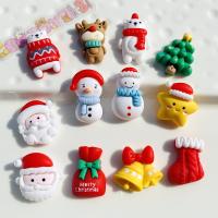 Celular Kit de bricolaje, resina, Diseño de Navidad & diferentes estilos para la opción, 10PCs/Grupo, Vendido por Grupo