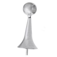Stainless Steel Peg Bail, 316 Stainless Steel, DIY, original color, 7.50x19.50x7.50mm, Hole:Approx 3mm, Sold By PC