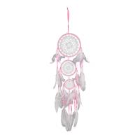 Fashion Dream Catcher, Feather, with Iron, hanging, more colors for choice, 680mm, Sold By PC