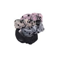 Hair Scrunchies, Polyester, Polka Dot & for woman, more colors for choice, 160x120mm, Sold By PC