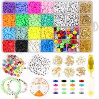 Polymer Clay Set za pronalaženje nakita, perle & kare, s Plastična kutija & Cink Alloy & Akril, možete DIY, miješana boja, 215x128x20mm, Prodano By Okvir