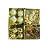 Πλαστική ύλη Χριστουγεννιάτικο Δέντρο Διακόσμηση, με Χάρτινο κουτί & PE Foam, Χριστούγεννα κοσμήματα, περισσότερα χρώματα για την επιλογή, 136x136mm, Sold Με Box