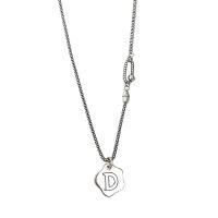 Messing Halskette, mit Verlängerungskettchen von 1.97inch, Modeschmuck & für Frau, frei von Nickel, Blei & Kadmium, Länge:ca. 15.75 ZollInch, verkauft von PC