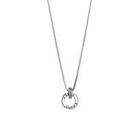 Messing Halskæde, med 1.97inch extender kæde, Donut, mode smykker & for kvinde, nikkel, bly & cadmium fri, Længde Ca. 15.75 inch, Solgt af PC