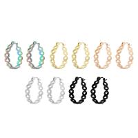 Acier inoxydable Levier Retour Earring, Acier inoxydable 304, bijoux de mode & pour femme, plus de couleurs à choisir, 5x22x20mm, Vendu par paire