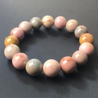 Agate Jewelry Bracelet Alexa Agate Round Unisex mixed colors Length Approx 18 cm Sold By PC
