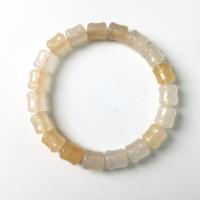 Gemstone Bracelets, Lighter Imperial Jade, for woman, mixed colors, Length:Approx 18 cm, Sold By PC