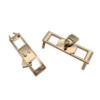 Zinc Alloy Bag Decorative Lock gold color plated DIY nickel lead & cadmium free Sold By PC