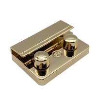 alliage de zinc Placage de couleur d'or, DIY, protéger l'environnement, sans nickel, plomb et cadmium, 45x31mm, Vendu par PC