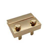 Zinc Alloy Bag Decorative Lock gold color plated DIY nickel lead & cadmium free Sold By PC
