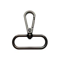 Zinc Alloy Bag Snap Hook Buckle gun black plated DIY nickel lead & cadmium free Sold By PC